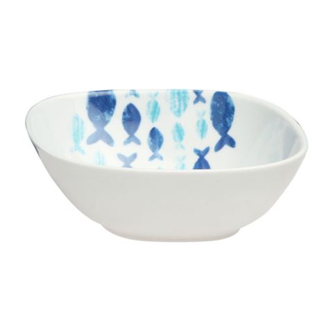 Deep Blue Porcelain Bowl A+P