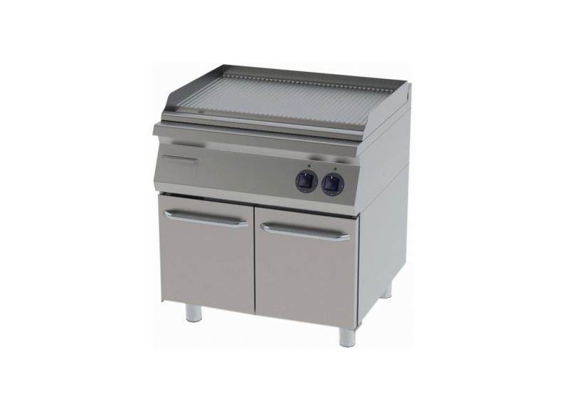 GRILL RIBBED WITH CUPBOARD ELECTRICAL